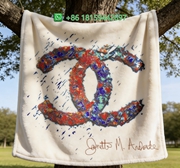 Chanel Throw Blankets